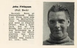 Jock Finlayson Luton News Handbook 1935-36