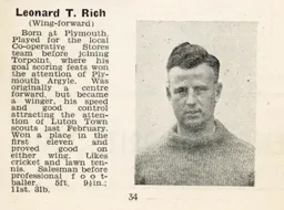 Len Rich Luton News Handbook 1936-37