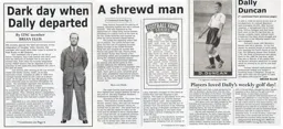Dally Duncan Supporters Fanzine Article