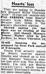 Fred Jardine Article 1958