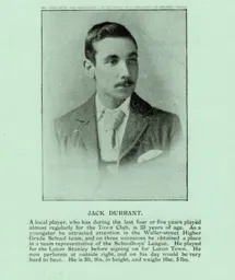 Jack Durrant Luton News Handbook 1902-03