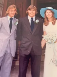 John Ryan wedding day