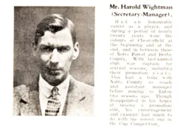 Harold Wightman Luton News Handbook 1933-34