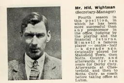 Harold Wightman Luton News Handbook 1935-36