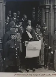 Harry Arnold King George VI Proclamation 1936