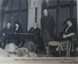 Harry Arnold Liberal Association Meeting 1922