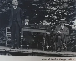 Harry Arnold Liberal Garden Party 1924