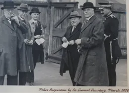 Harry Arnold Police Inspection 1929