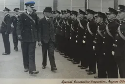 Harry Arnold Special Constable Inspection 1940