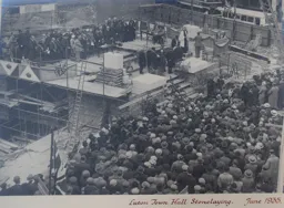 Harry Arnold Town Hall Stonelaying 1935 2