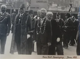 Harry Arnold Town Hall Stonelaying 1935