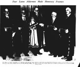 Harry Arnold becomes freeman Oct 1935