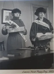 Luton First Poppy Day 1921