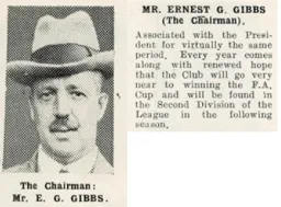 Ernest Gibbs Luton News Handbook 1932-33