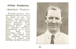 Arthur Pembleton Luton News Handbook 1934-35