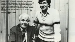 Bob Readhead 50 year trophy 1980