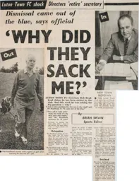 Bob Readhead Dismissal July 1975