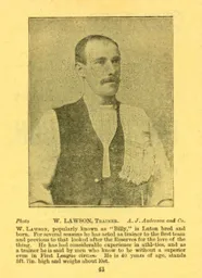 Billy Lawson Luton News Handbook 1907-08