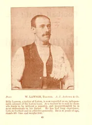 Billy Lawson Luton News Handbook 1908-09