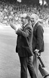 Eric Morecambe and Harry Haslam