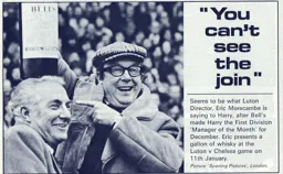 Morecambe Presents Haslam With Manager Award 1975