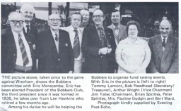 Eric with Bobbers Club November 1978