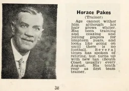 Horace Pakes Luton News Handbook 1936-37