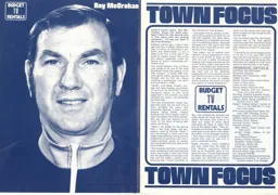 Town Focus Roy McCrohan March 1974