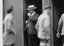 Edward Mouse in boater