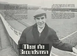 Eddie Hartley Meet the Groundsman
