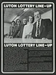 Luton Lottery Line Up 1973