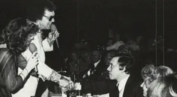 Jim Yates with Peters and Lee Christmas 1980