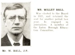 Willet Ball Luton News Handbook 1931-32