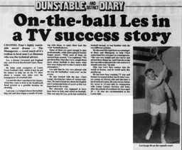 Les Shannon Article Dunstable Gazette 1989