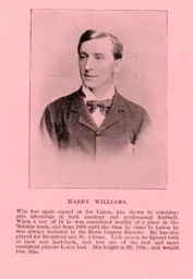 Harry Williams Luton News Handbook 1899