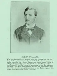 Harry Williams Luton News Handbook 1902-03