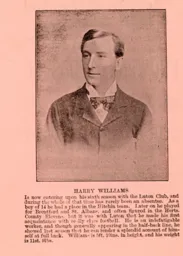 Harry Williams Luton News Handbook 1903-04